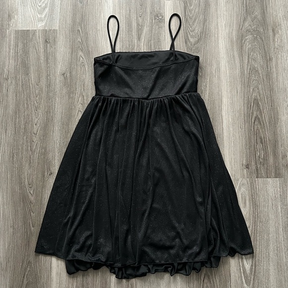 Majora Black Dress with Sparkle Details - Picture 4 of 4